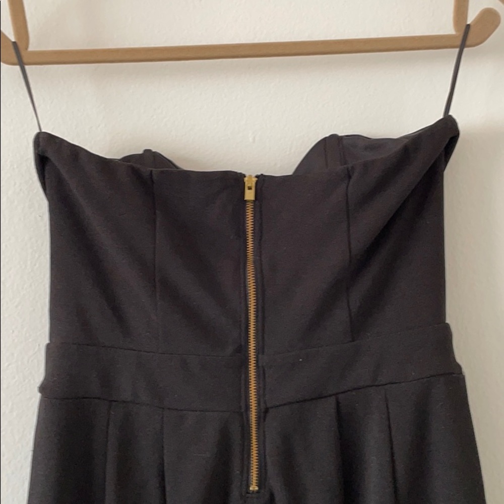 Express Sweetheart Neckline Strapless Jumpsuit - Picture 7 of 9